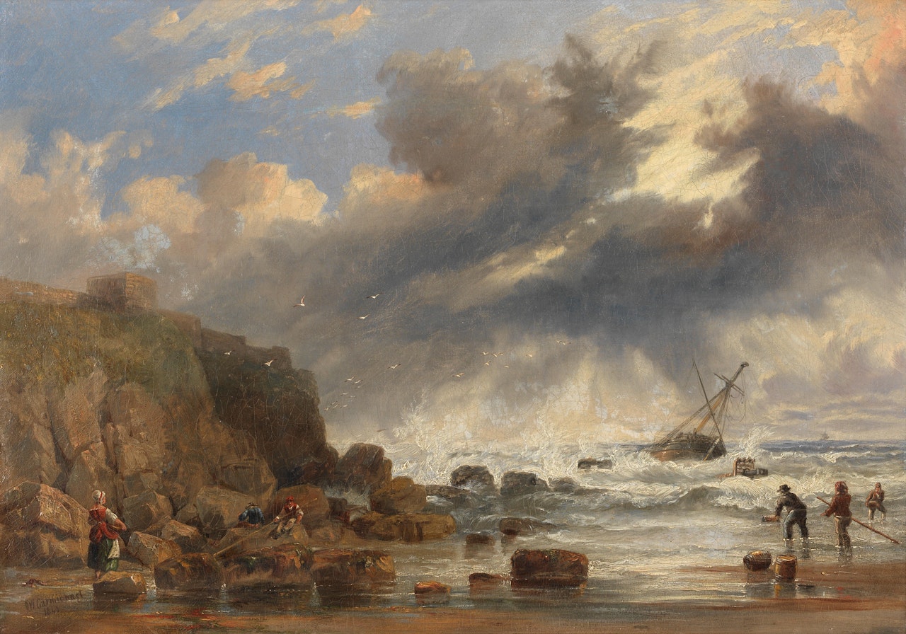 The wreckers by John Wilson Carmichael
