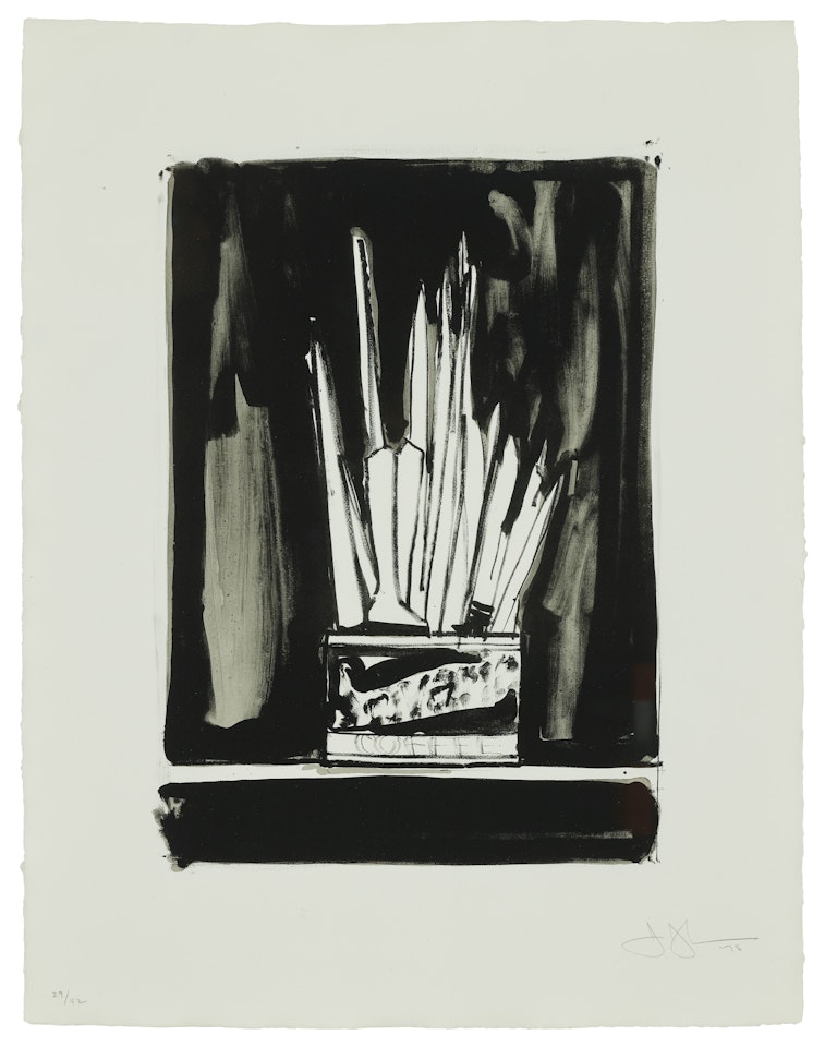 Savarin 2 (Wash and Line) by Jasper Johns