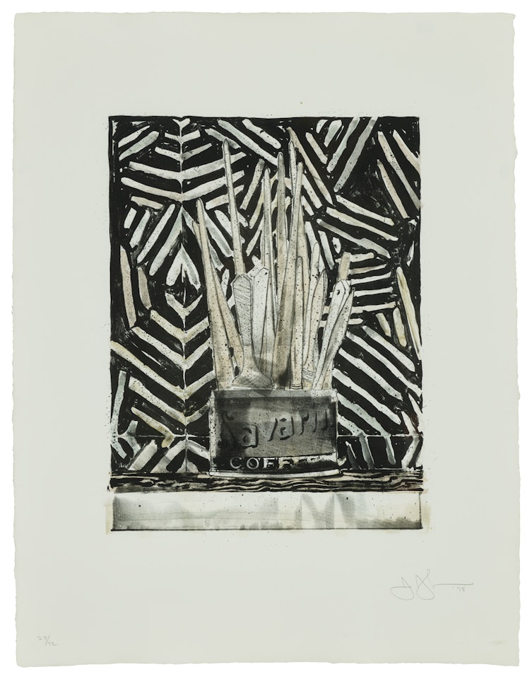Savarin 5 (Corpse and Mirror) by Jasper Johns