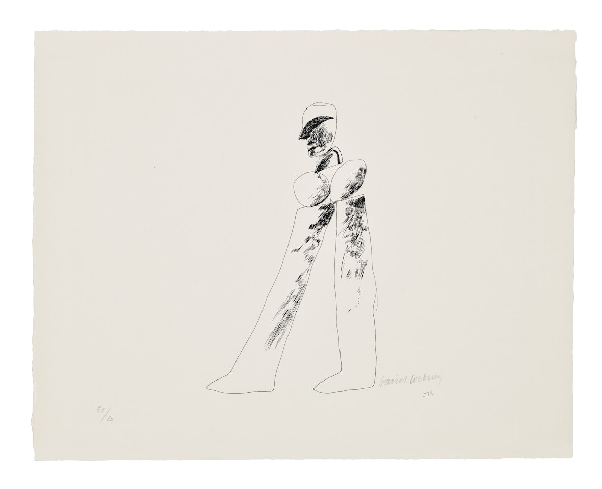 Man by David Hockney