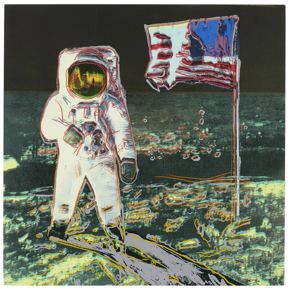 Moonwalk: one print by Andy Warhol