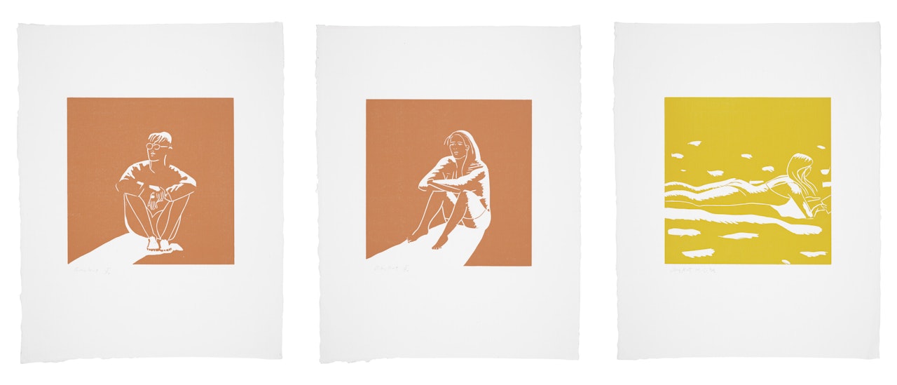 Lincolnville Labor Day: three prints by Alex Katz