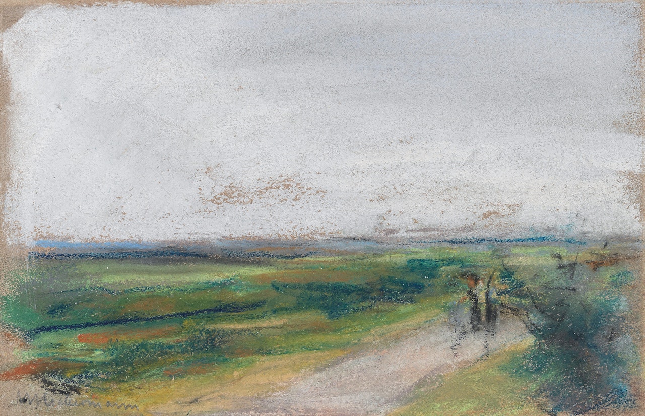Landschaft (Noordwijk aan Zee) by Max Liebermann