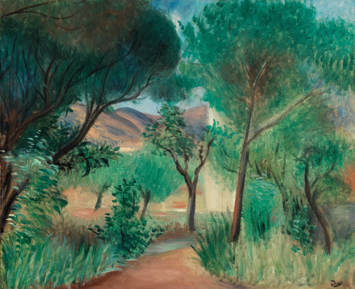 Sous-bois en Provence by Andre Derain