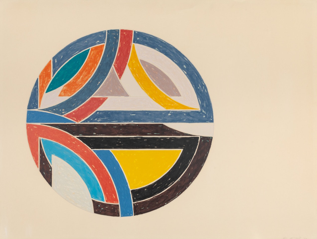 Sinjerli Variation III (from Sinerjli Variations) by Frank Stella