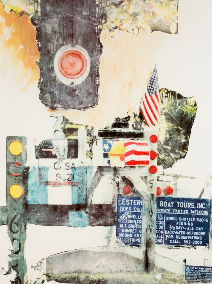 Captiva Coda by Robert Rauschenberg