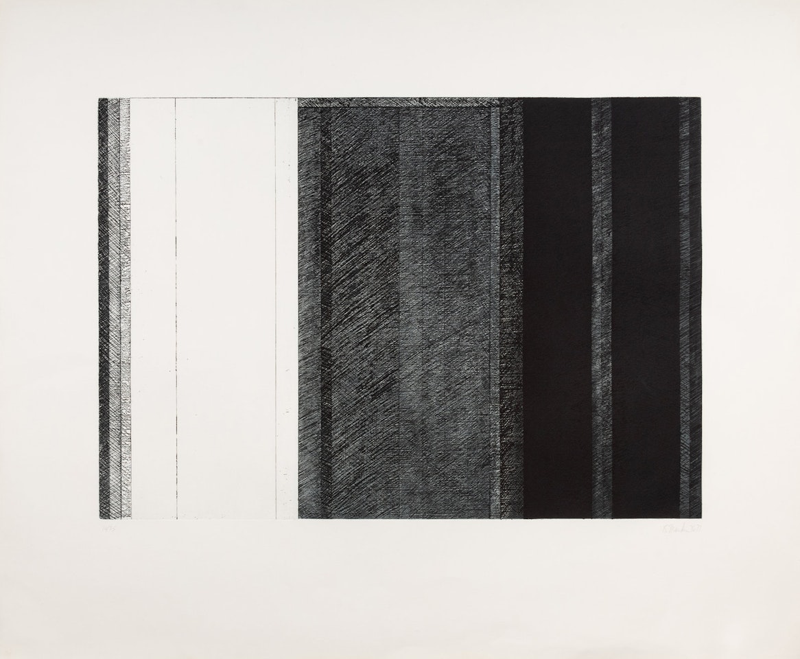 Untitled (from Five Threes), 1976-77 by Brice Marden