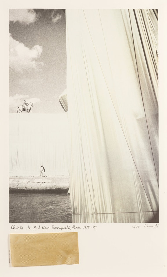 Le Pont Neuf Empaqueté, Paris, 1975-85 by Christo