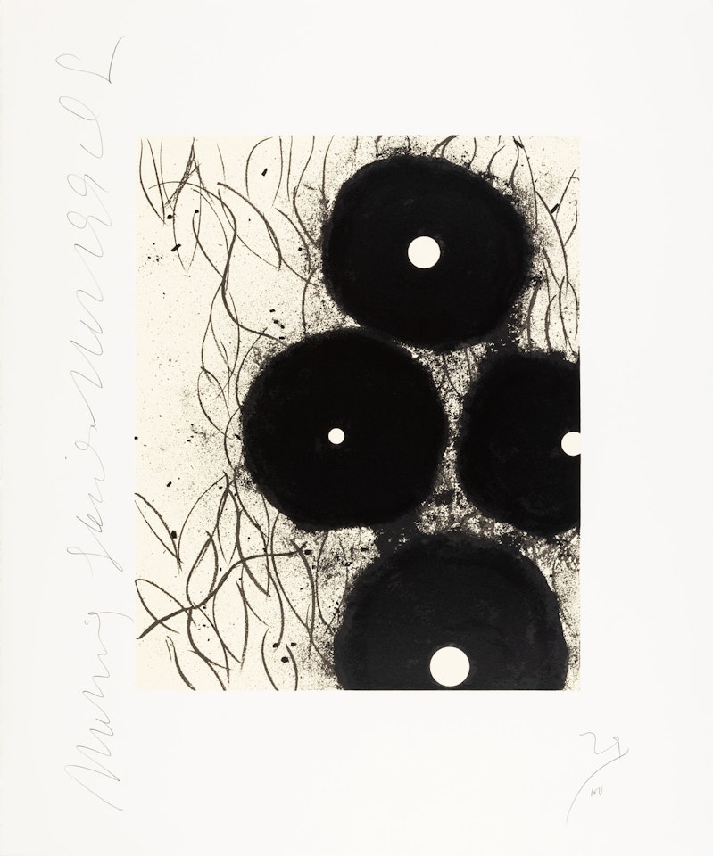 Morning Glories Nov. 1991 by Donald Sultan