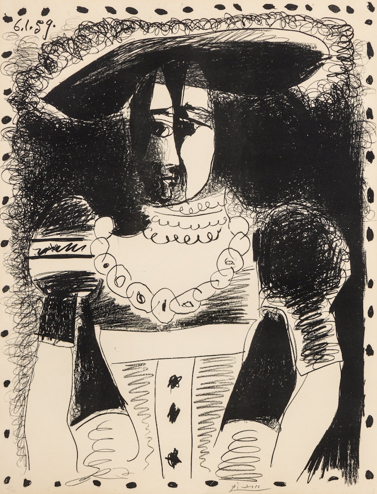 Femme noble by Pablo Picasso