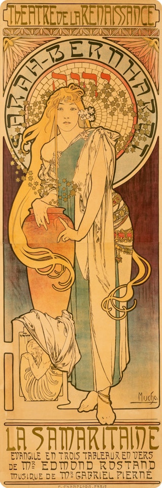 La Samaritaine (Sarah Bernhardt) by Alphonse Mucha