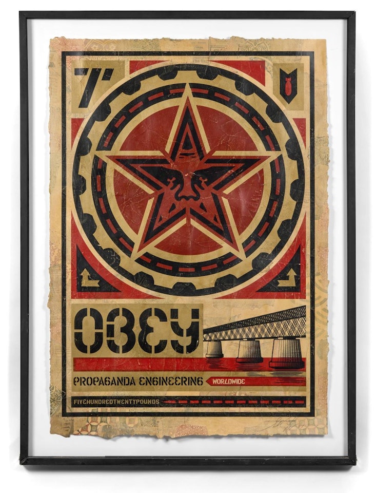 Obey Propoganda Engineering by Shepard Fairey