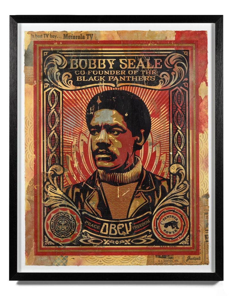 Bobby Seale by Shepard Fairey