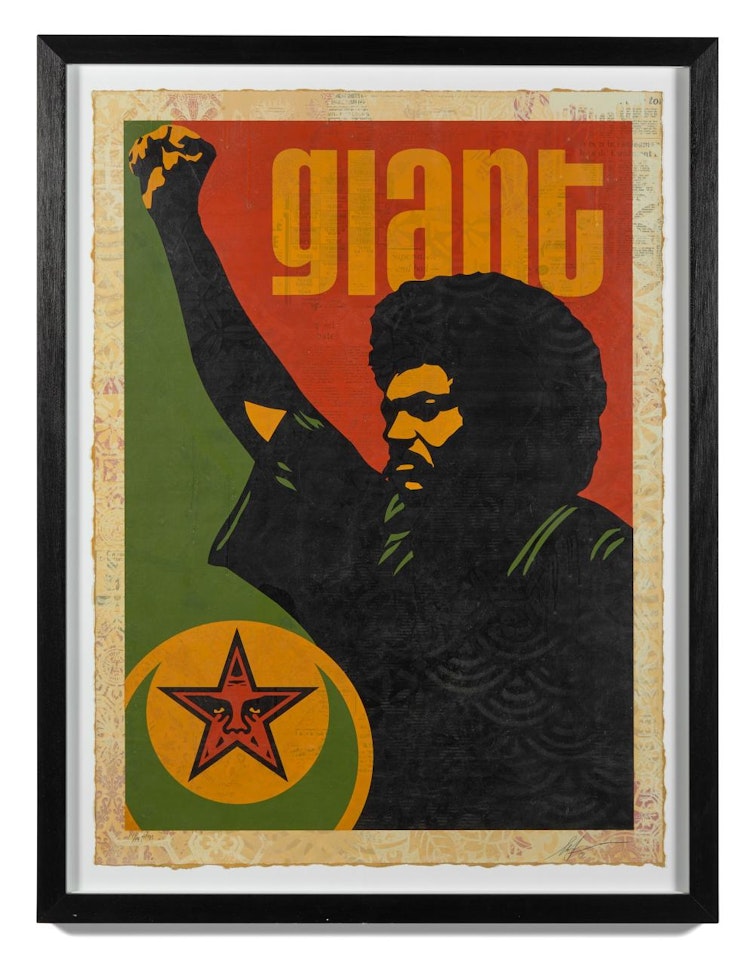 Jesse Nubian (1998) by Shepard Fairey