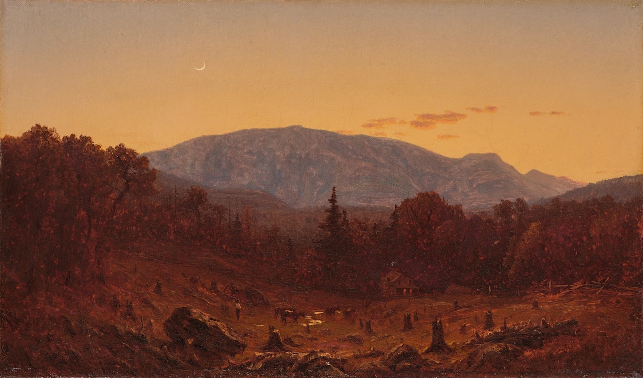 Twilight on Hunter Mountain by Sanford Robinson Gifford