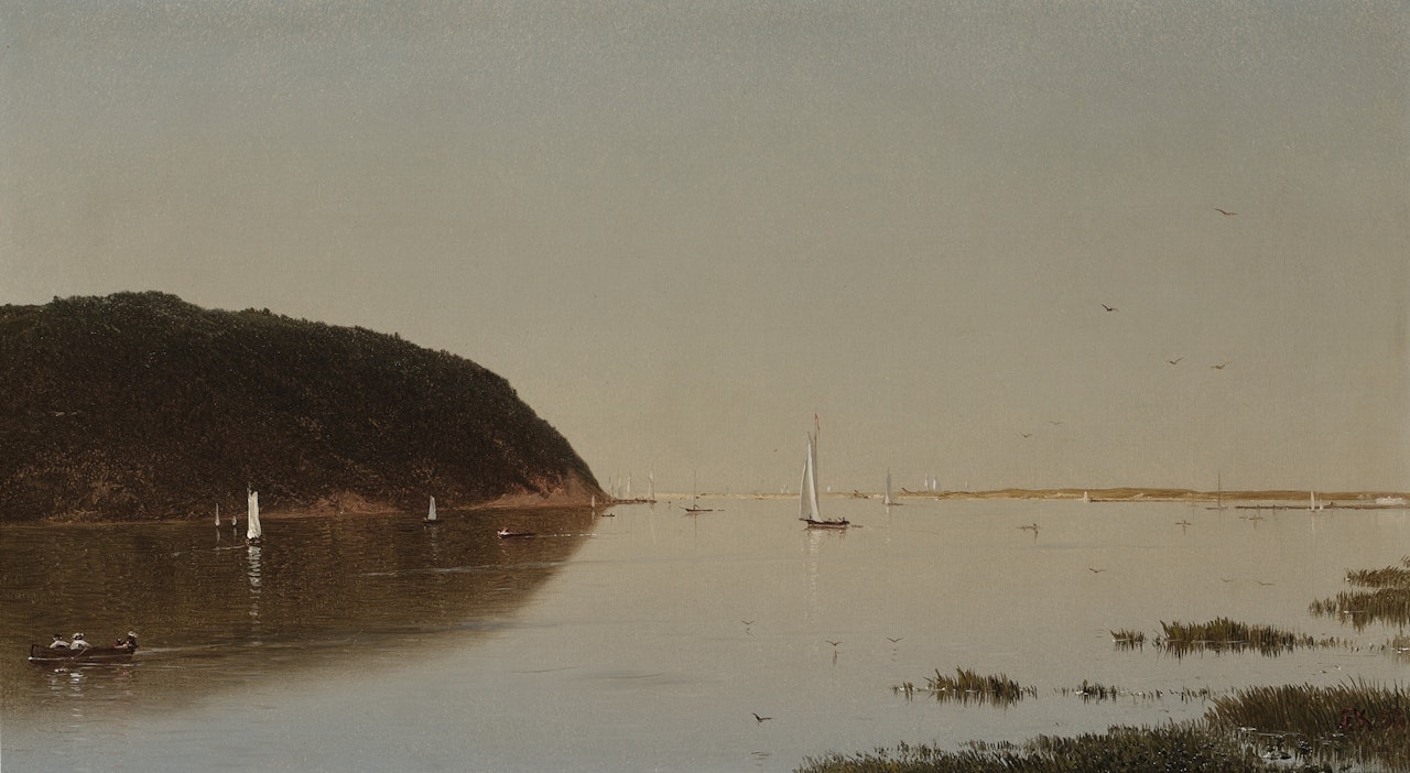 The Shrewsbury River by John Frederick Kensett