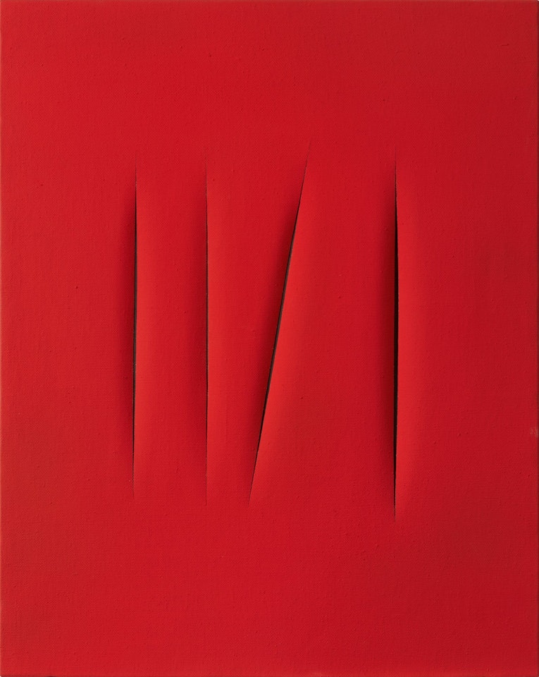 Concetto Spaziale, Attese by Lucio Fontana
