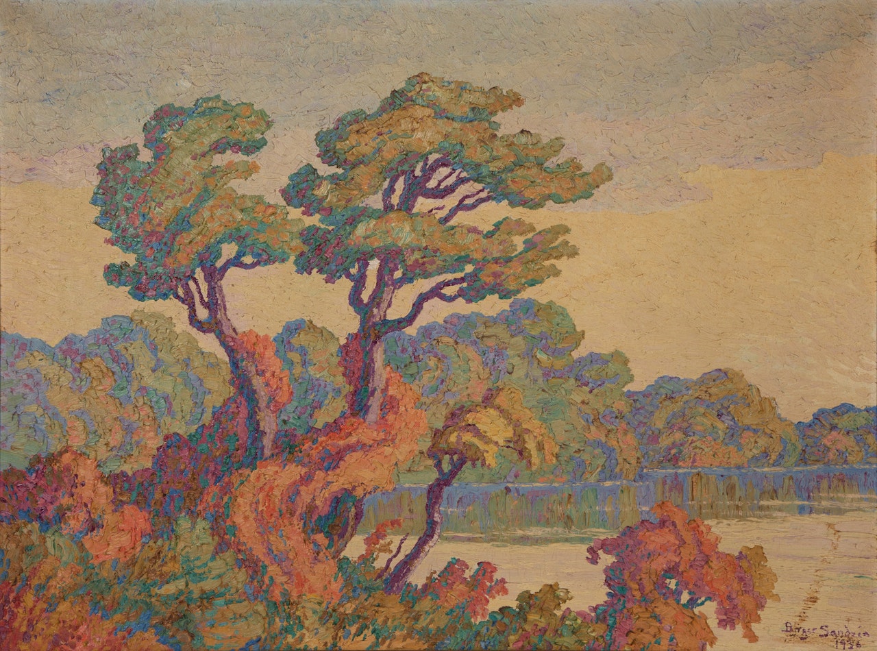 Autumnal Landscape by Birger Sandzen