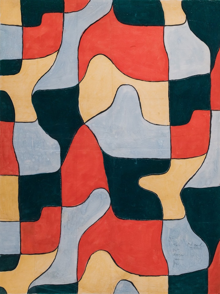 Projet pour tissu by Serge Poliakoff