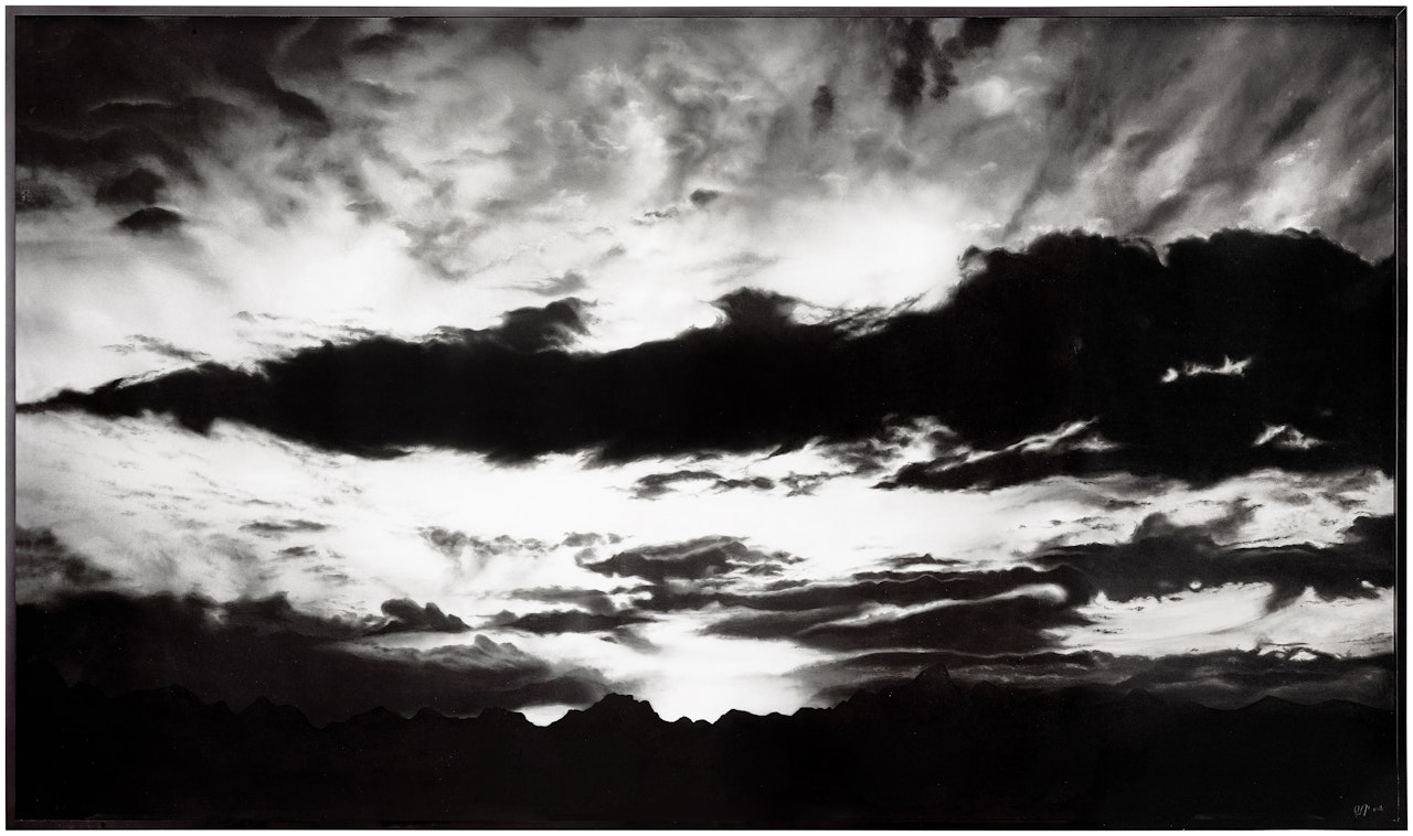 Untitled (Black Sky) by Robert Longo