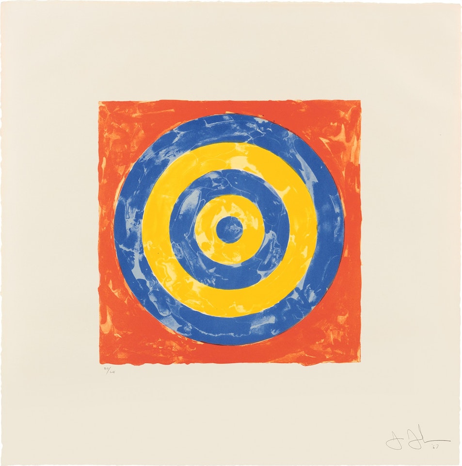 Target (ULAE 35, S. 71) by Jasper Johns
