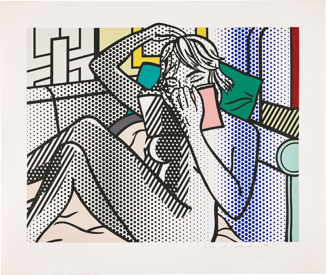 Nude Reading, from Nudes series (C. 288) by Roy Lichtenstein