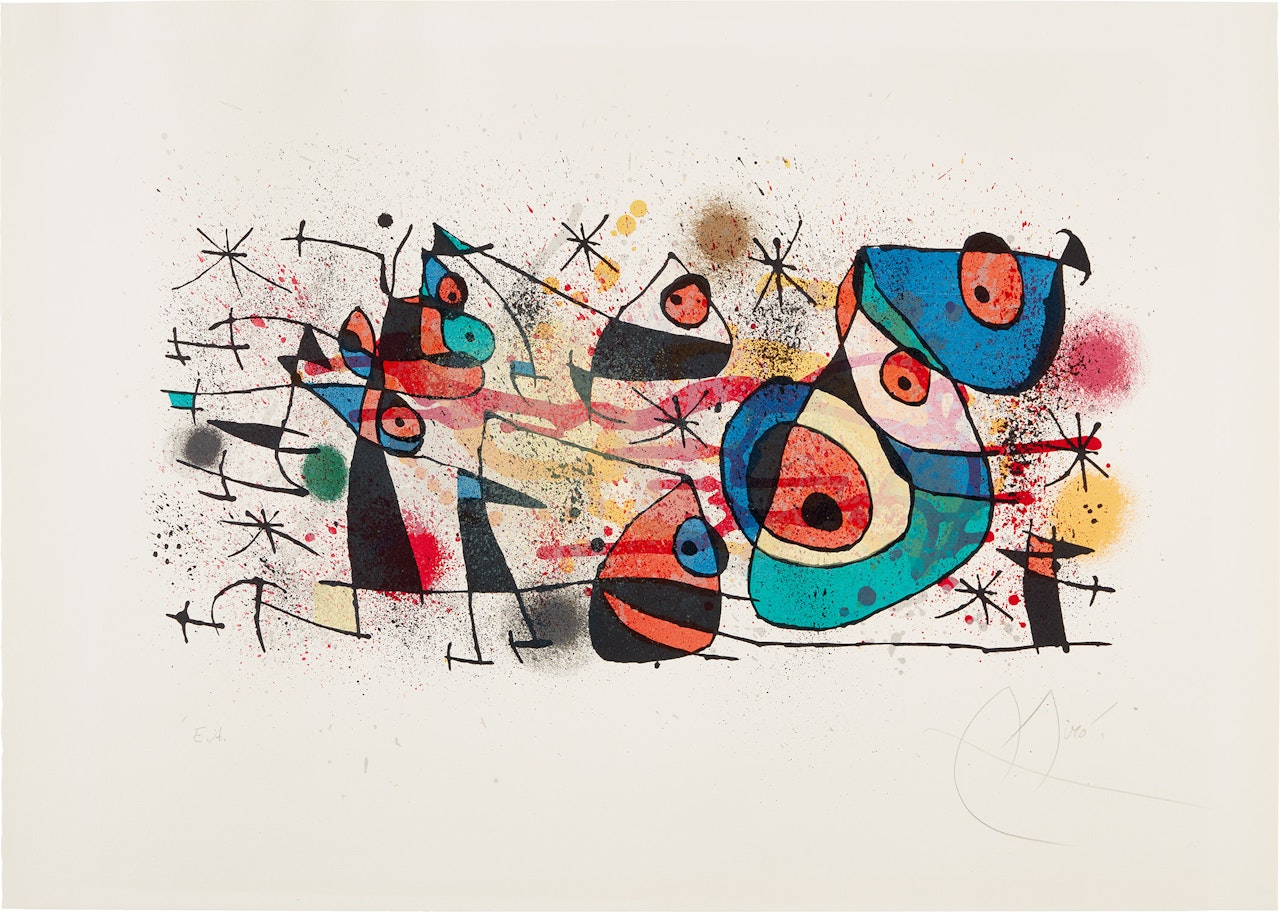 Céramiques (Ceramics) (M. 928) by Joan Miró
