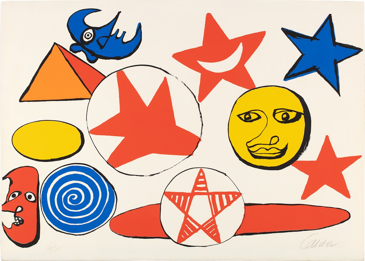 L'Etoile rouge (The Red Star) by Alexander Calder