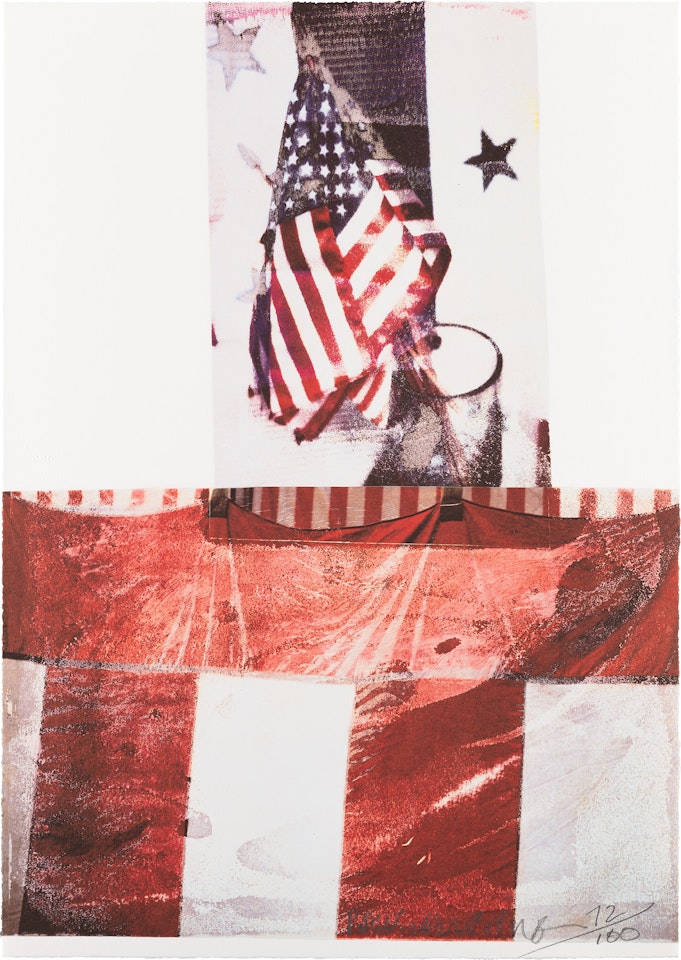 Edward Kennedy Campaign by Robert Rauschenberg