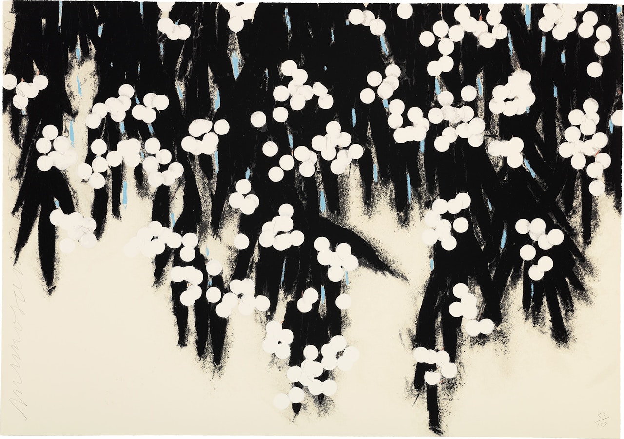 Mimosas (R. p. 207) by Donald Sultan