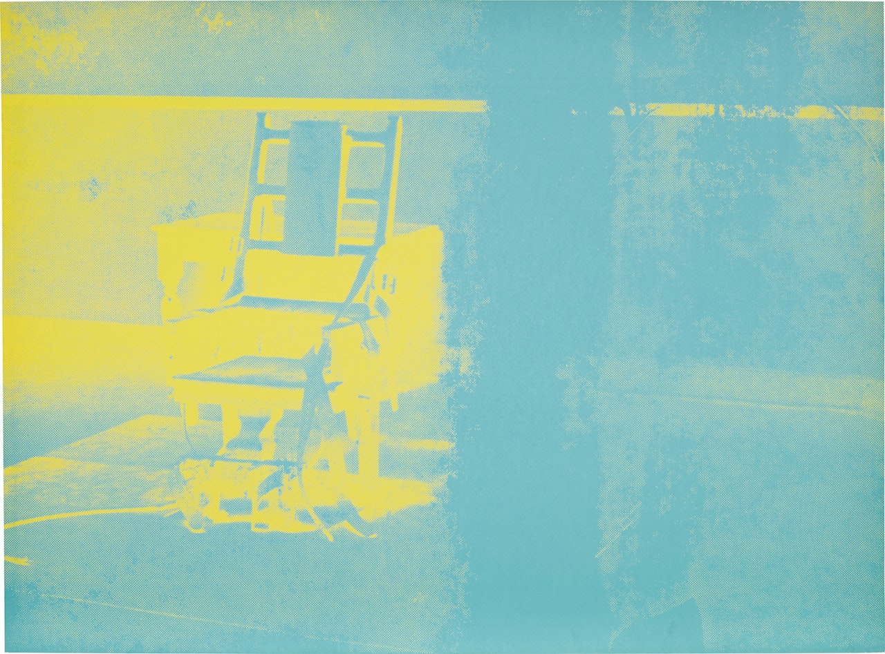 Electric Chair (see F. & S. 77) by Andy Warhol