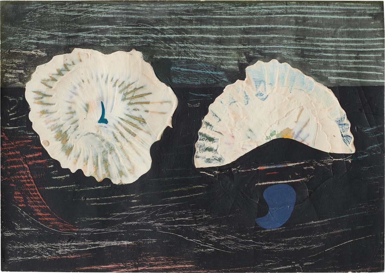 Muschelblumen by Max Ernst
