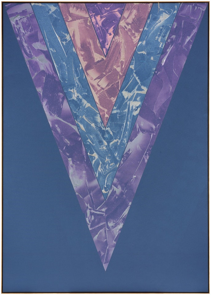 Songs: kind of blue by Kenneth Noland