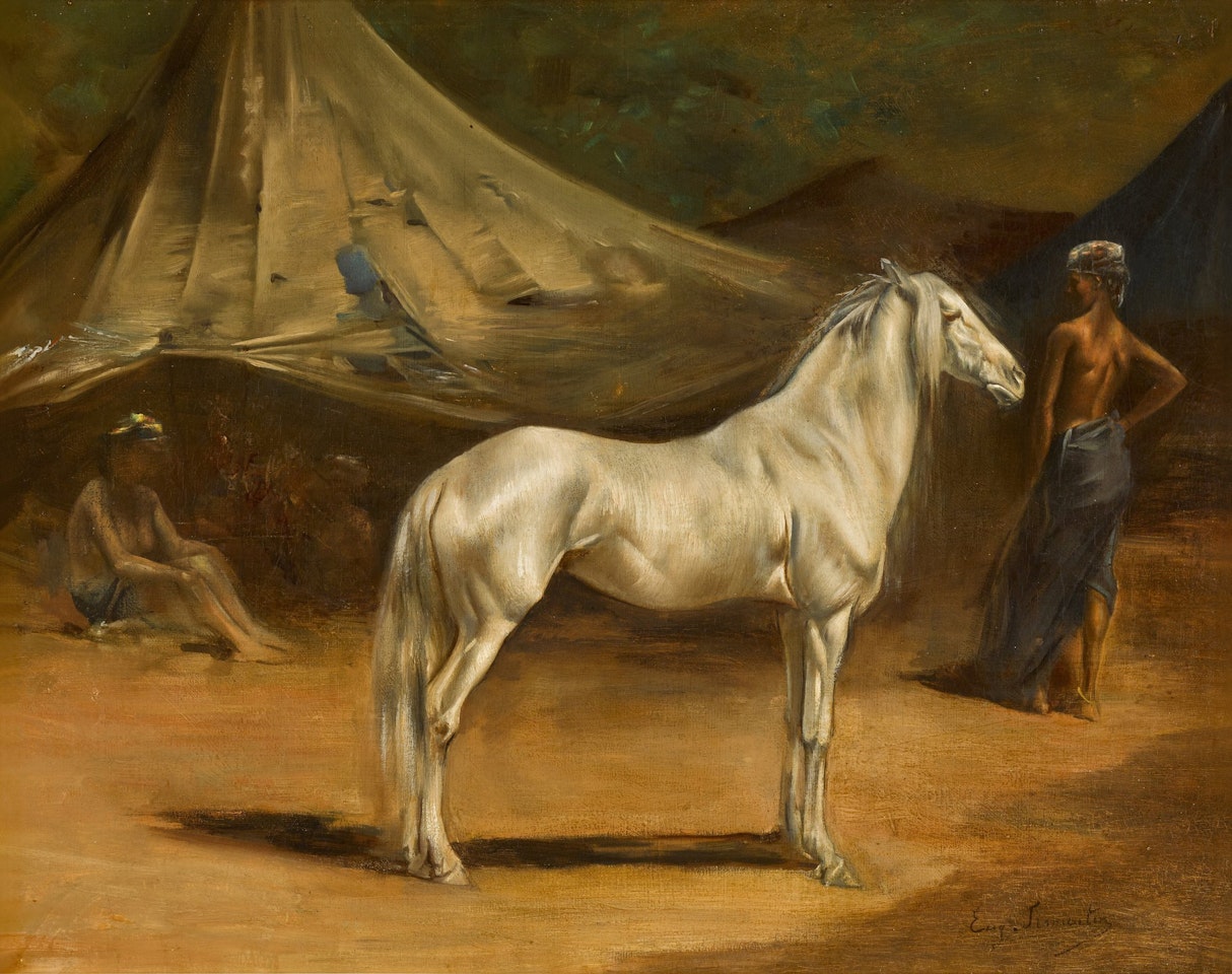 The Encampment by Eugene Fromentin