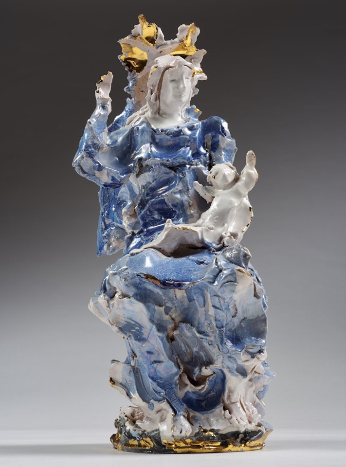 Madonna col Bambino by Lucio Fontana