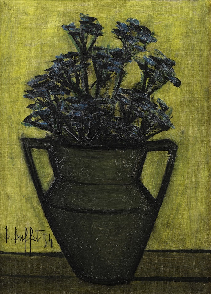 Fleurs des champs dans une cruche by Bernard Buffet