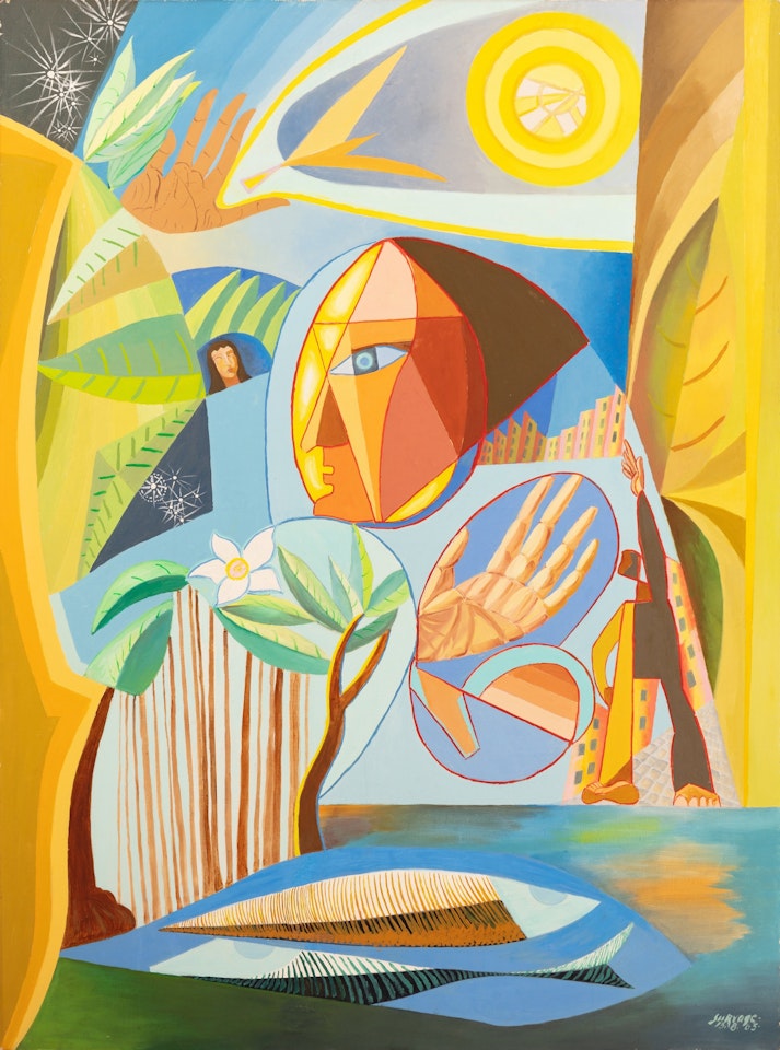 Hommage à Apollinaire by Leopold Survage