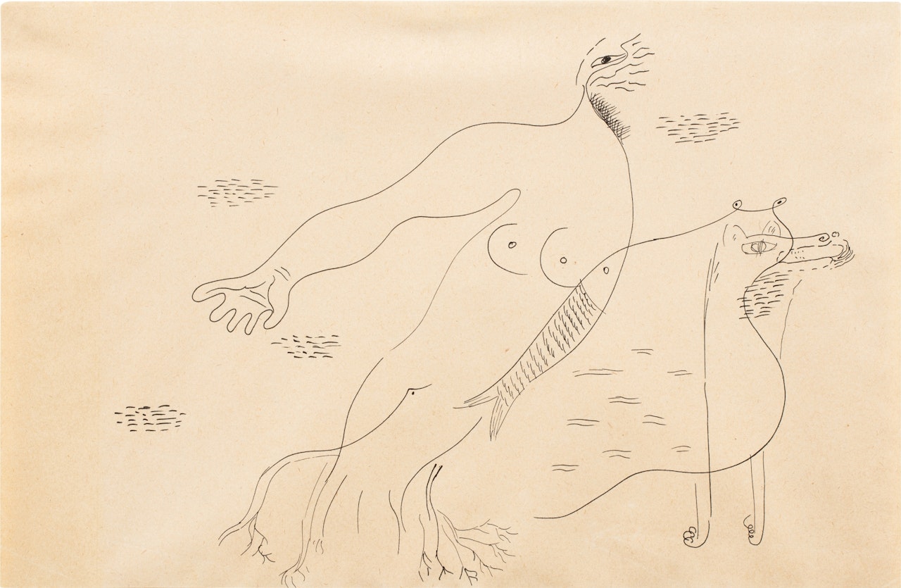 Allégorie maritime by Victor Brauner