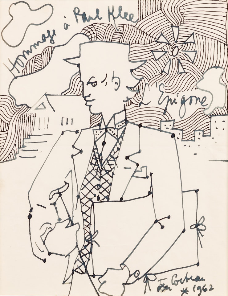 Hommage à Paul Klee (L'Epigone) by Jean Cocteau