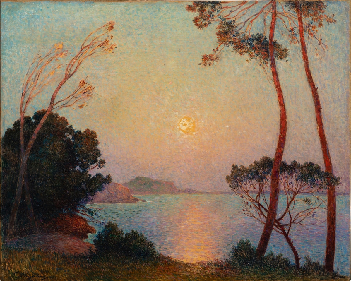 Coucher de soleil by Ferdinand du Puigaudeau