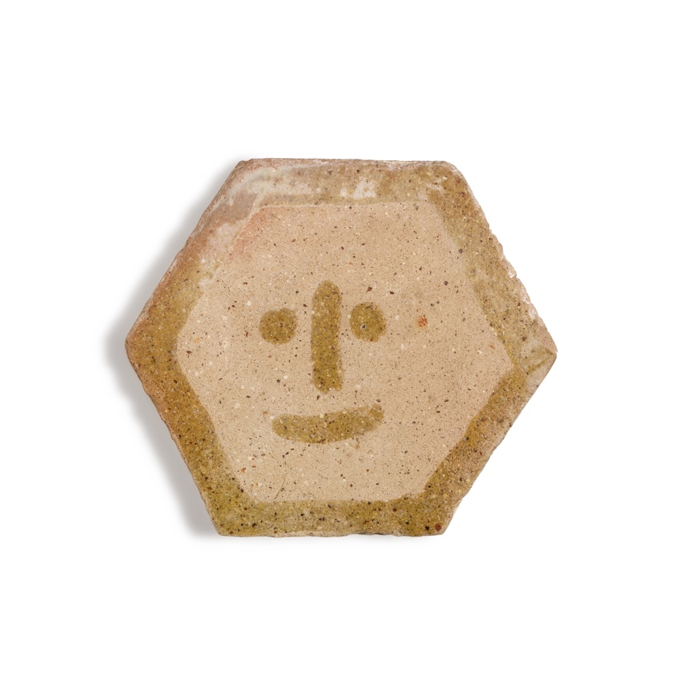 Tomette hexagonale (visage) by Pablo Picasso