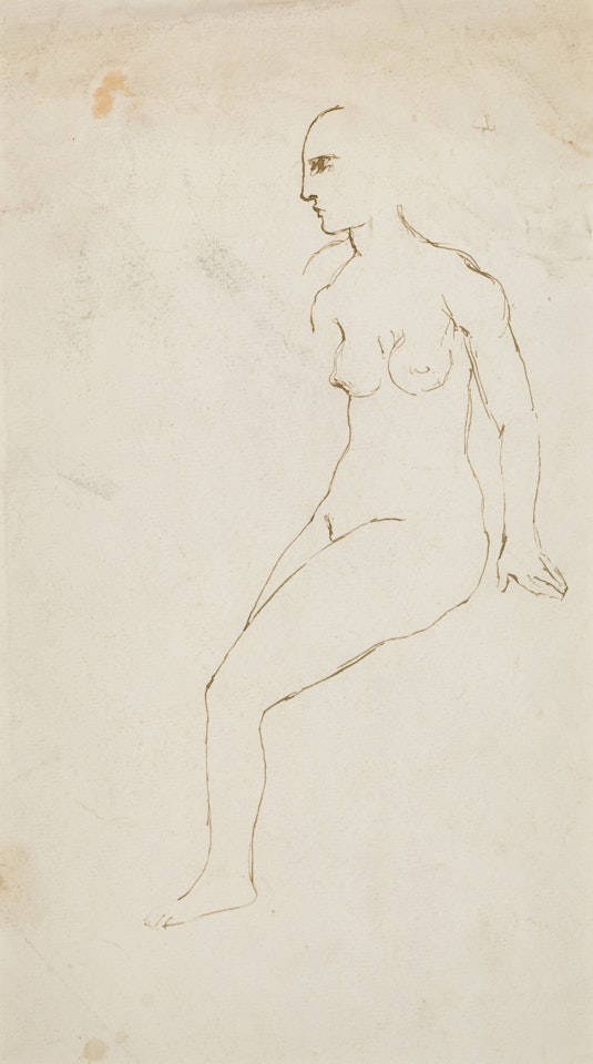 Femme nue assise by Pablo Picasso