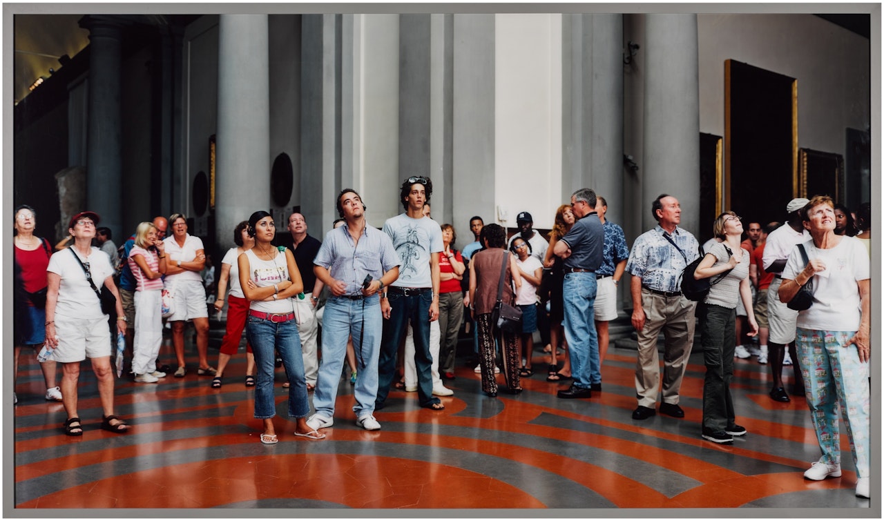 Audience 5 (Galleria Dell'Accademia), Florenz by Thomas Struth