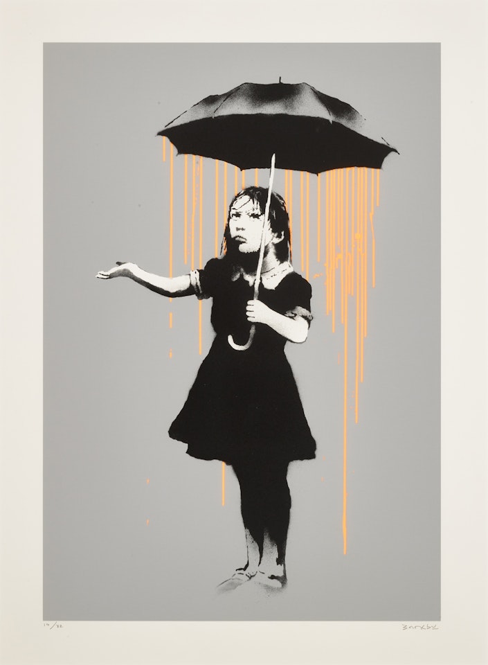 Nola (Orange) by Banksy