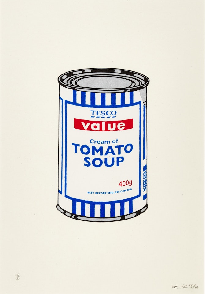 Soup Can - Original Colourway by Banksy