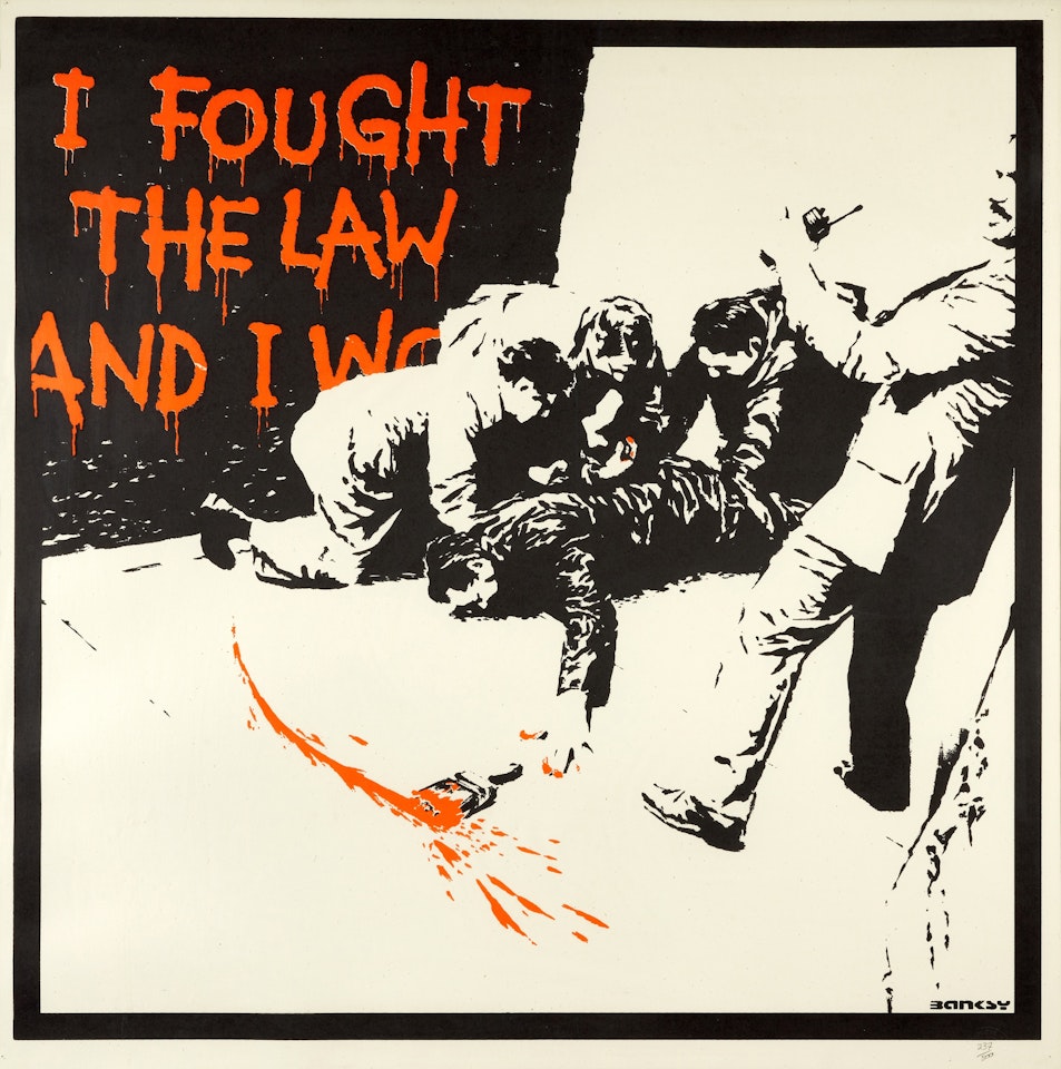 I Fought the Law by Banksy