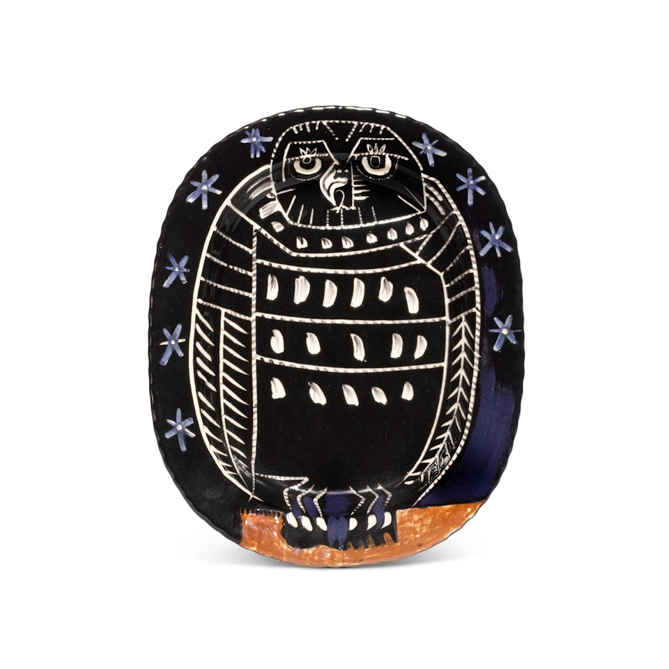 Hibou brillant (A. R. 285) by Pablo Picasso