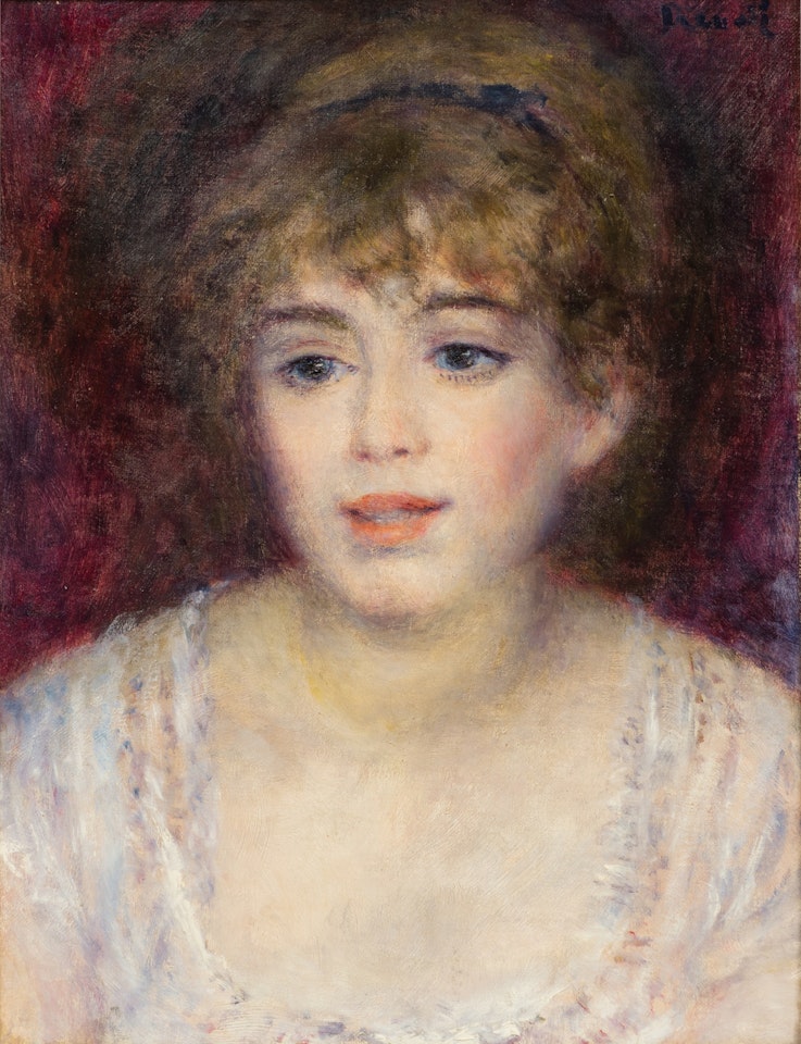 Portrait de Jeanne Samary by Pierre-Auguste Renoir