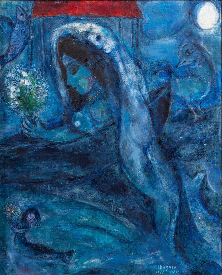 La Mer by Marc Chagall