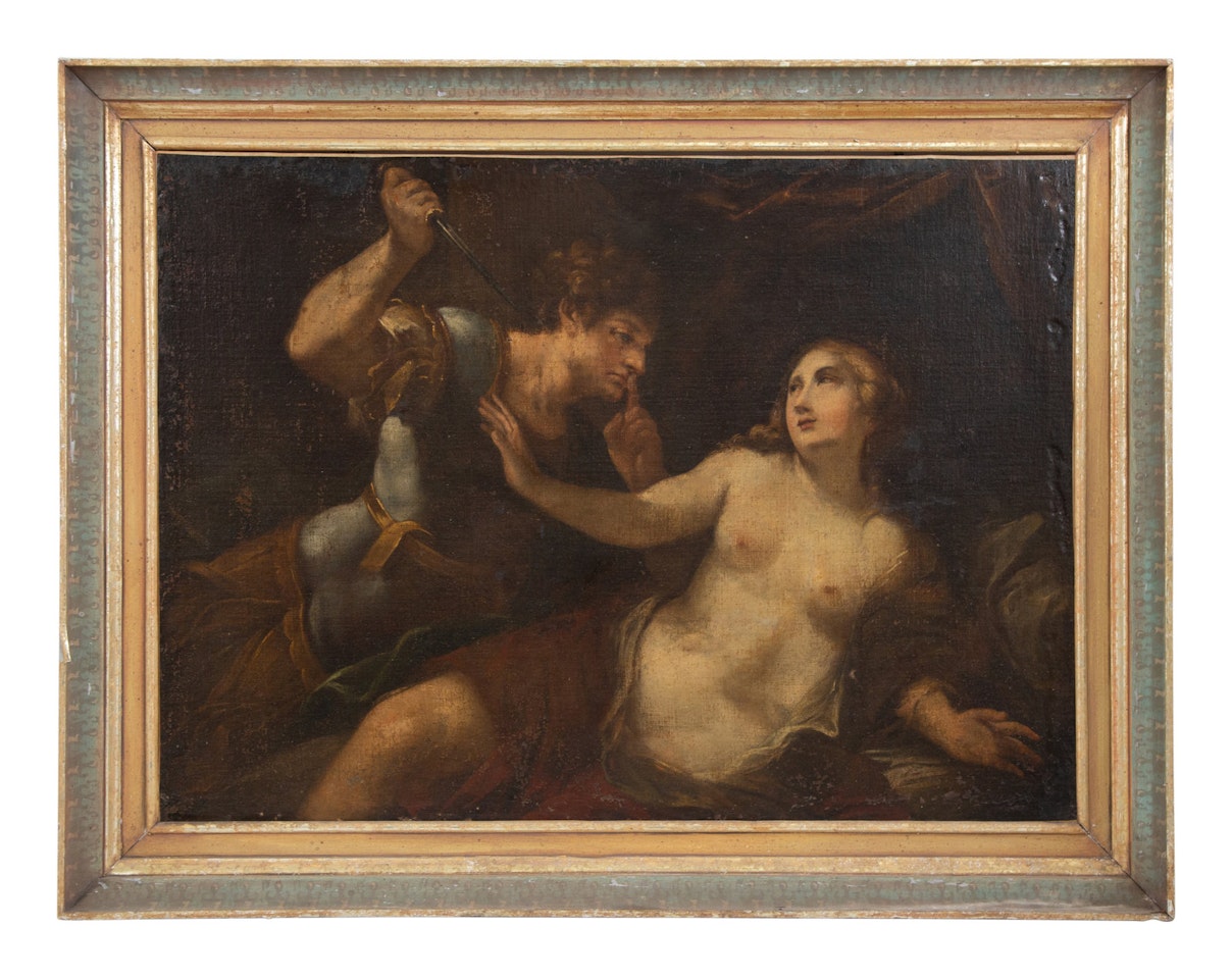Tarquin and Lucretia by Italian School